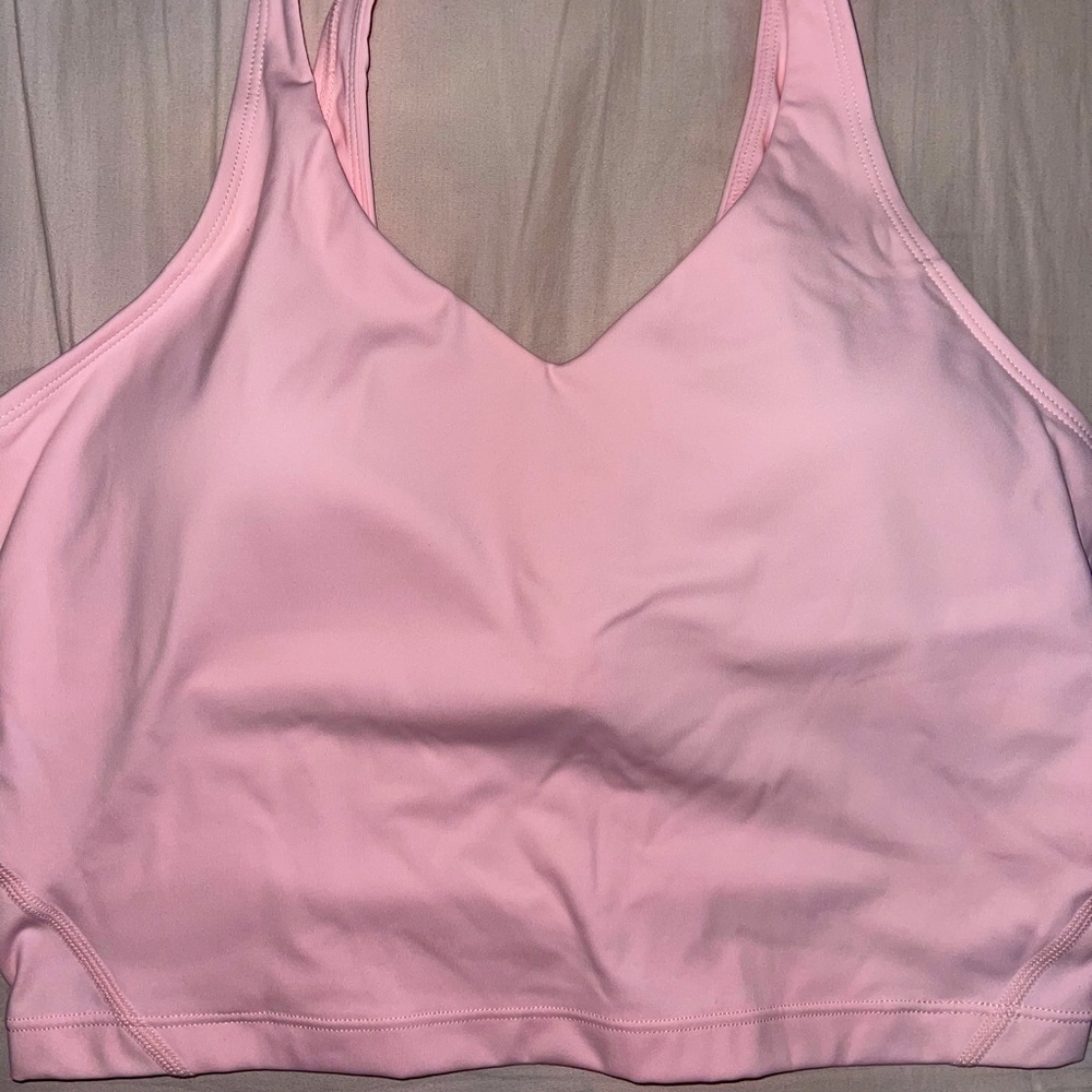 pink lululemon tank